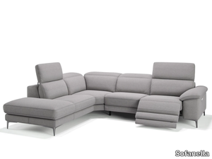 SIENA - Corner fabric sofa _ Sofanella