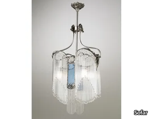 10070 - Art nouveau chandelier _ Sofar