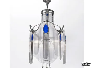 10075 - Art nouveau chandelier _ Sofar