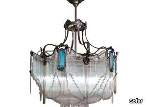 10353 - Art nouveau chandelier _ Sofar