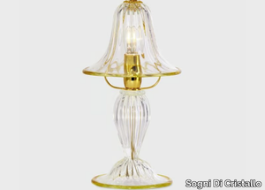 ERMES D'ORO - Murano glass table lamp _ Sogni Di Cristallo