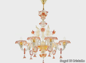 DELFI DEI DOGI - Murano glass chandelier _ Sogni Di Cristallo