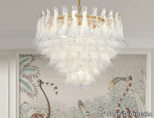 FIORDALISO - Murano glass pendant lamp _ Sogni Di Cristallo