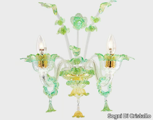 APOLLO DEI DOGI - Murano glass wall lamp _ Sogni Di Cristallo