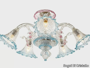 APOLLO ORIGINAL EDITION - Murano glass ceiling lamp _ Sogni Di Cristallo