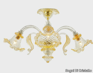 ATENA - Murano glass ceiling lamp _ Sogni Di Cristallo