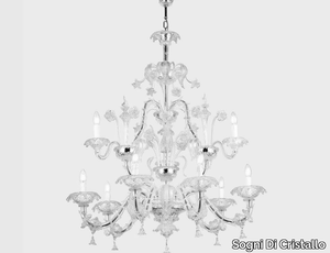 CA' REZZONICO - Murano glass chandelier _ Sogni Di Cristallo