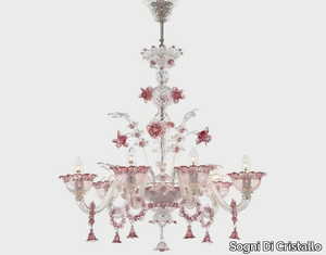 APOLLO - Murano glass chandelier _ Sogni Di Cristallo