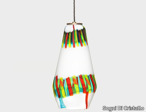 CONO #002 - Murano glass pendant lamp _ Sogni Di Cristallo