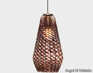 CONO #003 - Murano glass pendant lamp _ Sogni Di Cristallo