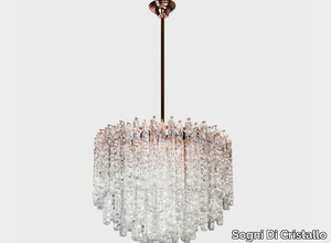 DOLOMITI ICE EDITION - Murano glass chandelier _ Sogni Di Cristallo