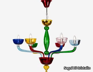 BOREALIS MULTICOLOR - Murano glass chandelier _ Sogni Di Cristallo