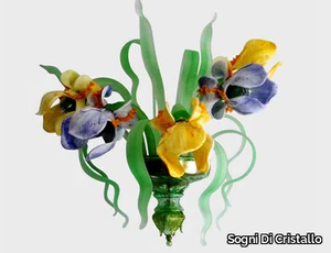 IRIS - Murano glass wall light _ Sogni Di Cristallo