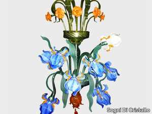 IRIS DELUXE - Murano glass wall light _ Sogni Di Cristallo