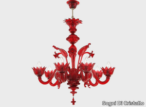 MARTE - Handmade Murano glass chandelier _ Sogni Di Cristallo