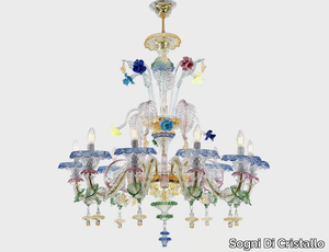 OLIMPO - Handmade Murano glass chandelier _ Sogni Di Cristallo