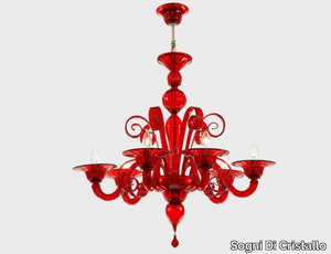 PERSEO - Handmade Murano glass chandelier _ Sogni Di Cristallo