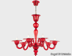 PLUTONE - Handmade Murano glass chandelier _ Sogni Di Cristallo