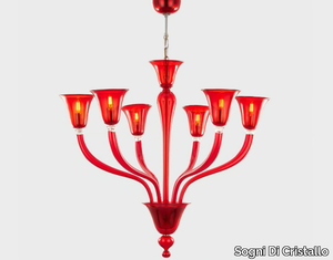 RAMPANTE - Murano glass chandelier _ Sogni Di Cristallo