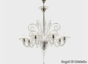 SATURNO - Murano glass chandelier _ Sogni Di Cristallo