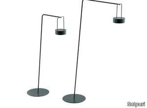 MOON - Solar powered aluminium Outdoor arc lamp _ Solpuri