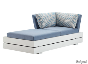 BOXX LOUNGE - Upholstered fabric Garden daybed _ Solpuri