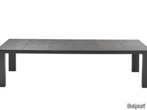 ELEMENTS - Rectangular garden table _ Solpuri