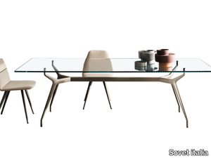 ARKOS - Rectangular dining table _ Sovet italia