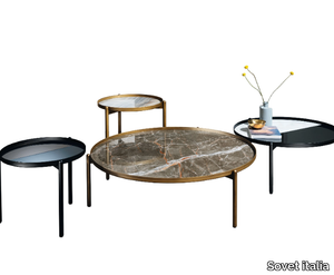 CAMPOS - Round coffee table _ Sovet italia