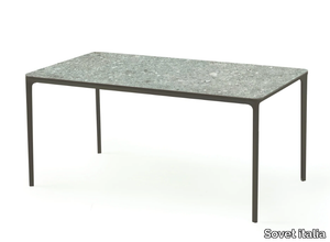 SLIM RECTANGULAR - Rectangular ceramic table _ Sovet italia