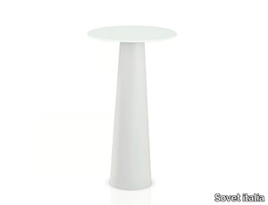 TOTEM - Glass high table _ Sovet italia