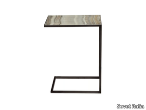 QUADRO - Rectangular ceramic side table _ Sovet italia