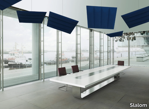 ECOWALL CLOUD - Polyester fibre acoustic ceiling clouds _ Slalom