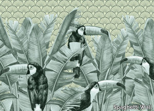 TUCANO MILLENOVECENTOVENTI WPN 129 - Panoramic Tropical wallpaper _ Spaghetti Wall