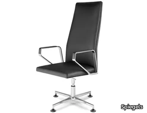 .PILOT 4001 - High-back office chair with 4-Spoke base _ Spiegels