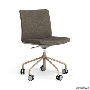 Stella conference chair, without armrests, adjustable height