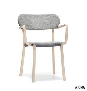 Hundranian Armchair | Upholstered Seat & Back | Ash