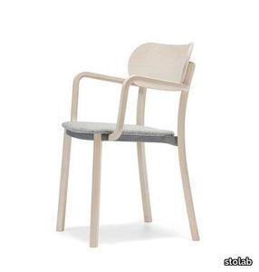 Hundranian Armchair | Upholstered Seat | Birch