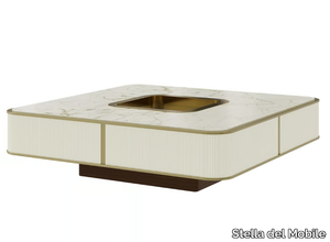 PR.314.1 - Square low coffee table with tray _ Stella del Mobile