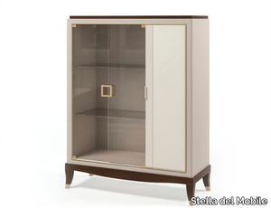 PR.538 - Wooden display cabinet with integrated lighting _ Stella del Mobile