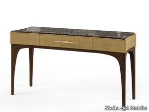 PR.782 - Rectangular wooden console table with drawers _ Stella del Mobile