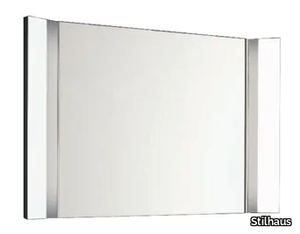 1194 - Wall-mounted bathroom mirror with integrated lighting _ Stilhaus