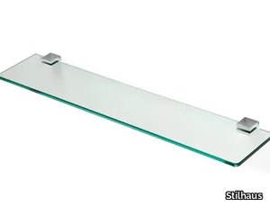 GEA - Glass bathroom wall shelf _ Stilhaus