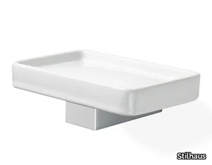 GEA - Wall-mounted ceramic soap dish _ Stilhaus