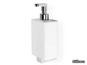 GEA - Wall-mounted ceramic Bathroom soap dispenser _ Stilhaus