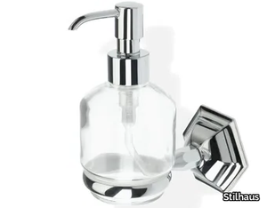 MARTE - Wall-mounted glass Bathroom soap dispenser _ Stilhaus