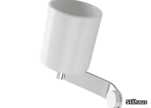 BUCKET - Wall-mounted ceramic toothbrush holder _ Stilhaus