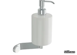 BUCKET - Wall-mounted ceramic Bathroom soap dispenser _ Stilhaus