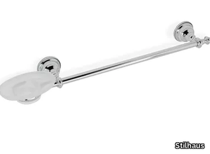 ELITE - Chromed brass soap dish / towel rack _ Stilhaus