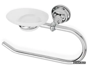 ELITE - Chromed brass soap dish / towel rack _ Stilhaus